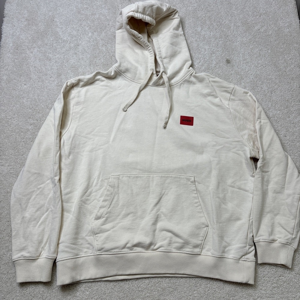 Hugo Boss X I Am Wild Sea Turtle Hoodie Men's Size XXL Underwater Beige IAMWILD